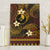 FSM Yap State Canvas Wall Art Tribal Pattern Gold Version