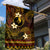 FSM Yap State Garden Flag Tribal Pattern Gold Version