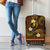 FSM Yap State Luggage Cover Tribal Pattern Gold Version