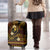 FSM Yap State Luggage Cover Tribal Pattern Gold Version