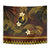 FSM Yap State Tapestry Tribal Pattern Gold Version