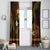 FSM Yap State Window Curtain Tribal Pattern Gold Version