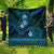 FSM Culture Day Quilt Tribal Pattern Ocean Version