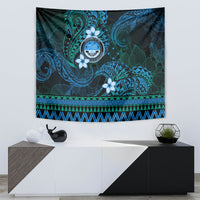 FSM Culture Day Tapestry Tribal Pattern Ocean Version