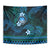 FSM Culture Day Tapestry Tribal Pattern Ocean Version