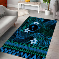 FSM Chuuk State Area Rug Tribal Pattern Ocean Version LT01 - Polynesian Pride