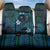 FSM Chuuk State Back Car Seat Cover Tribal Pattern Ocean Version