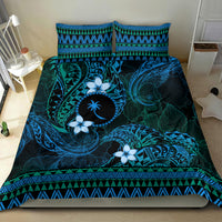 FSM Chuuk State Bedding Set Tribal Pattern Ocean Version LT01 - Polynesian Pride