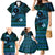 FSM Chuuk State Family Matching Mermaid Dress and Hawaiian Shirt Tribal Pattern Ocean Version LT01 - Polynesian Pride