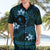 FSM Chuuk State Hawaiian Shirt Tribal Pattern Ocean Version LT01 - Polynesian Pride