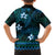 FSM Chuuk State Hawaiian Shirt Tribal Pattern Ocean Version LT01 - Polynesian Pride