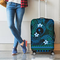 FSM Chuuk State Luggage Cover Tribal Pattern Ocean Version LT01 - Polynesian Pride