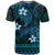 FSM Chuuk State T Shirt Tribal Pattern Ocean Version LT01 - Polynesian Pride