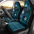 FSM Kosrae State Car Seat Cover Tribal Pattern Ocean Version