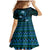 FSM Kosrae State Family Matching Mermaid Dress and Hawaiian Shirt Tribal Pattern Ocean Version LT01 - Polynesian Pride