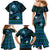 FSM Kosrae State Family Matching Mermaid Dress and Hawaiian Shirt Tribal Pattern Ocean Version LT01 - Polynesian Pride