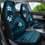 FSM Pohnpei State Car Seat Cover Tribal Pattern Ocean Version