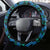 FSM Pohnpei State Steering Wheel Cover Tribal Pattern Ocean Version