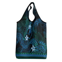 FSM Yap State Grocery Bag Tribal Pattern Ocean Version