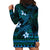 FSM Yap State Hoodie Dress Tribal Pattern Ocean Version LT01 - Polynesian Pride