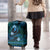 FSM Yap State Luggage Cover Tribal Pattern Ocean Version
