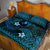FSM Yap State Quilt Bed Set Tribal Pattern Ocean Version