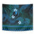 FSM Yap State Tapestry Tribal Pattern Ocean Version