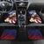 Northern Mariana Islands 4th of July Car Mats Plumeria USA Eagle