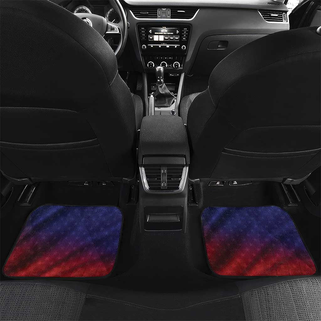 Northern Mariana Islands 4th of July Car Mats Plumeria USA Eagle