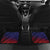 Northern Mariana Islands 4th of July Car Mats Plumeria USA Eagle