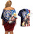 Personalized Northern Mariana Islands 4th of July Couples Matching Off Shoulder Short Dress and Hawaiian Shirt Plumeria USA Eagle