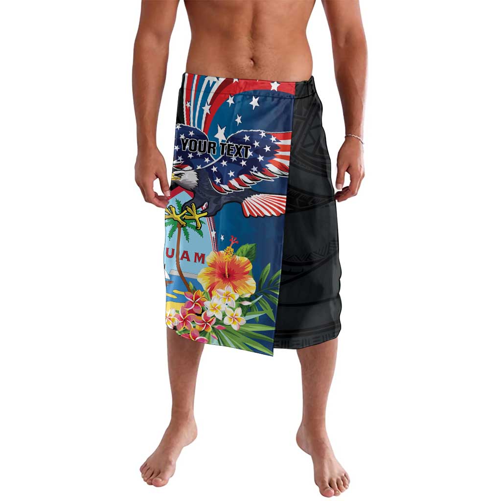 Personalized Guam Fourth of July Lavalava Tropical Flowers