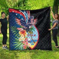Guam Fourth of July Quilt Tropical Flowers LT01 - Polynesian Pride
