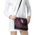 New Zealand Tuatara Plumeria Shoulder Handbag Maori Pink Koru Tribal Tattoo