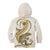 Gold Maori Tuatara Kid Hoodie Luxury Pastel Pattern