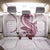 Pink Maori Tuatara Back Car Seat Cover Luxury Pastel Pattern