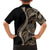 Hawaii Pineapple Brown Tribal Pattern Family Matching Summer Maxi Dress and Hawaiian Shirt - Polynesian Pride