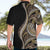Hawaii Pineapple Brown Tribal Pattern Hawaiian Shirt - Polynesian Pride