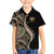 Hawaii Pineapple Brown Tribal Pattern Hawaiian Shirt - Polynesian Pride