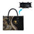 Hawaii Pineapple Brown Tribal Pattern Leather Bag - Polynesian Pride