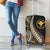 Hawaii Pineapple Brown Tribal Pattern Luggage Cover - Polynesian Pride