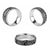Hawaii Pineapple Gray Scale Tribal Pattern Classic Ring - Polynesian Pride