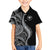 Hawaii Pineapple Gray Scale Tribal Pattern Hawaiian Shirt - Polynesian Pride