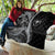 Hawaii Pineapple Gray Scale Tribal Pattern Quilt - Polynesian Pride