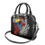 New Zealand Kohwhai Tui Bird Shoulder Handbag Silver Fern Version LT03 - Polynesian Pride