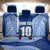 Custom Manu Samoa Rugby Back Car Seat Cover Polynesian Tattoo