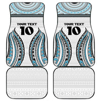 Custom Flying Fijians Rugby Car Mats Tapa Tribal Cloth