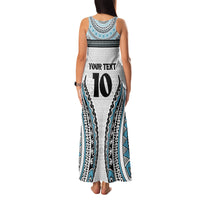 Custom Flying Fijians Rugby Family Matching Tank Maxi Dress and Hawaiian Shirt Tapa Tribal Cloth LT03 - Polynesian Pride
