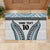 Custom Flying Fijians Rugby Rubber Doormat Tapa Tribal Cloth