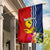 Personalised Kiribati Independence Day Garden Flag Kiribati Map With Flag Color